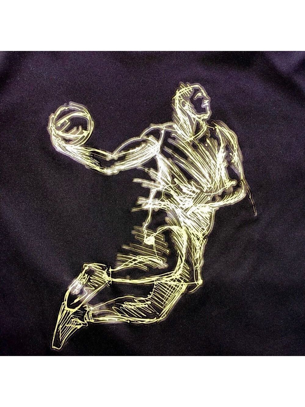 𝅺NWOT Unisex Kids Medium (10/12) Reebok Basketball Graphic SS TShirt - Picture 2 of 4
